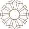 Ekena Millwork Augustus Wood Fretwork Pierced Ceiling Medallion, Birch, 22"OD x 7 3/4"ID x 1/4"T CMWP22X22X0250AUBI - alternate 3